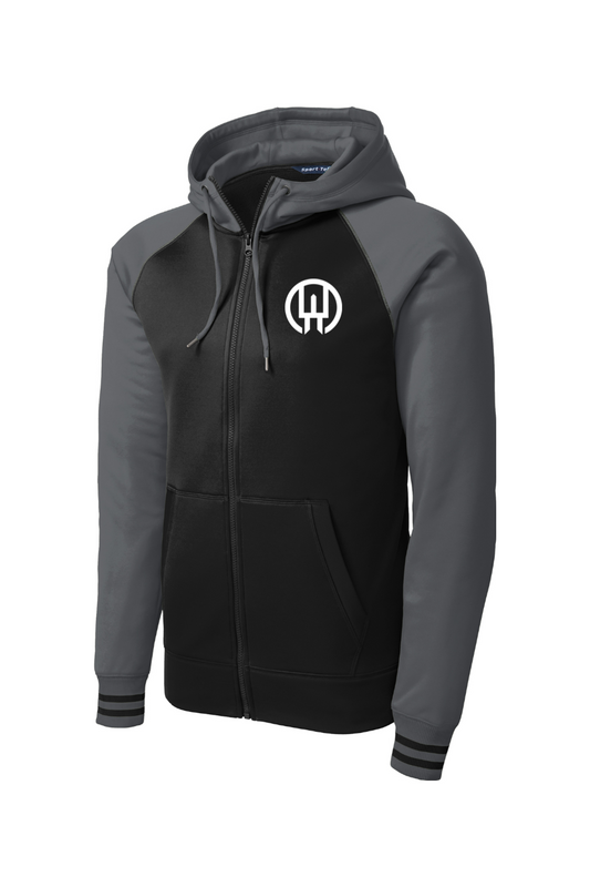 LED Studio- Sport-Tek Sport-Wick Varsity Fleece Full-Zip Hooded Jacket