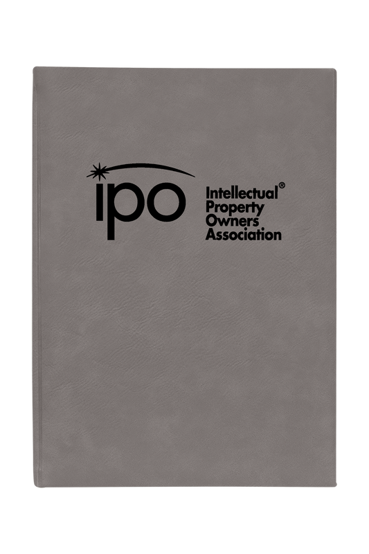 IPO - 7" x 9 3/4" Leatherette Journal-Lined Paper