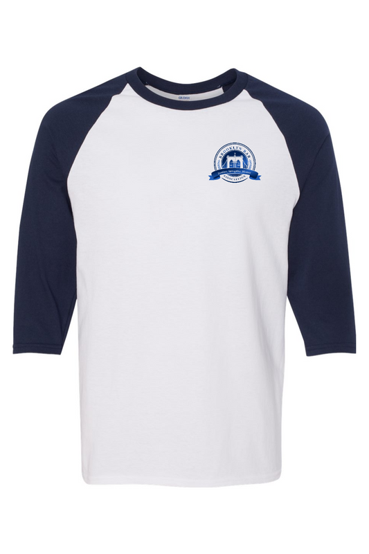 Brooklyn Bar Association - Gildan Raglan Three-Quarter Sleeve T-Shirt