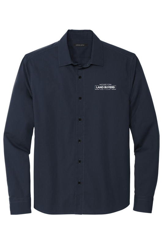 HLB - MERCER+METTLE Long Sleeve Stretch Woven Shirt