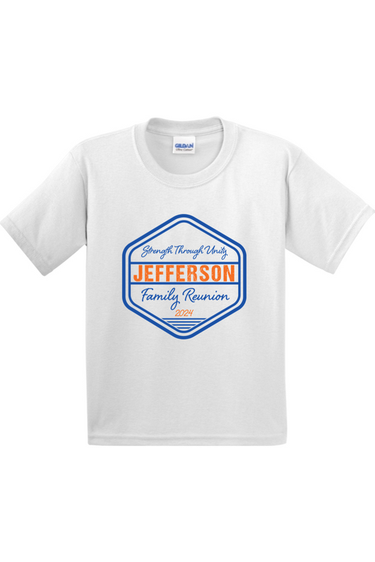 Jefferson - Gildan Youth Ultra Cotton 100% Cotton T-Shirt